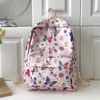 Sacs d'école décontracté livre Nylon grande capacité mignon mode dame étudiant cartable papillons imprimer Simple Floral pour adolescentes