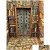 ベビートイDIYドールハウスミニチュアキットブックシェルフオーナメント木製の本NOOK DOLL HOUSE AMA 3D PUZZLE BOOKENDルームボックスギフトモデルドロップD DH5DY