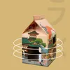 Mats Hoopet Korrugerad Papper Cat's House Japanese Style Bed for Cats Sliping Claw Cat Scratcher Nest Scratch Pad Cardboard