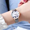 Montres-bracelets impression fleur dame montre pour femme MIYOTA Quartz heures mode femme horloge Bracelet en cuir véritable fille anniversaire Julius