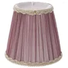 Pendante 1pc tissu lampadaire de la lampe de protection de la lampe de protection décor de l'ombre du lustre