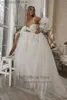 Vestidos de festa vestidos de noiva princesa boho apliques de coração lacta fora do ombro mangas de casamento vestido de noiva suknia slubna t230502