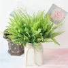 Fleurs décoratives 1 pièces fleur artificielle feuilles plantes assez faux plastique persan herbe Lysimachia fougère décoration florale