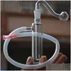 Smoking Pipes Wholesale Female Hookah Glass Oil Burner Bong With Filter Tube Thick Pyrex Clear Bubbler Water Male Pipe Drop Delivery Dhavl