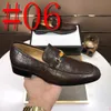 Krokodyle Business Men Buty swobodne vintage formalne luksusowe sukienki skórzane buty