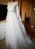 Sukienki imprezowe Verngo Beach Boho Suknia ślubna do ślubnej koronki długie rękawy Linia Rustykalna sukienki panny młodej Chic elegancka szata de Mariee 2021 T230502