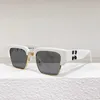 Moda kapalı w güneş gözlüğü yüksek kaliteli chaopai yarım çerçeve beyazlar net kırmızı moda hip-hop kapalı kişilik oeri018