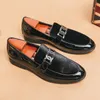 Neue Cord Leder Marke Luxus Männer Casual Driving Designer Grün Schwarz Loafers Herren Mokassins Italienische Hochzeitskleid Schuhe