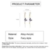 Pendientes colgantes Araña Exótica Y2K Hada Mariposa Borla Pendiente para mujeres 2023 Tendencia Adolescentes Boho Perla Cristal Joyería de lujo GiftDang