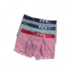 Classic Mens Boxer Designer Fashion Brand Mutande Estate Casual Traspirante Soft Sexy Men Underwear 3pce / Box