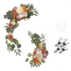 Fleurs décoratives arc de mariage artificiel fleur Kit Arrangement réception décor pour vacances année anniversaire décoration fournitures