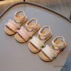Sandales douce princesse belles sandales dentelle bout ouvert mode enfants polyvalent style japonais filles sandales enfants chaussures décontractées mode