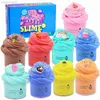 Моделирование глиняного теста Diy Muft Slimes Fruit Kit Soft Estchy Non-Cloud Slume Puffy Cream Form