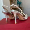 2023 Kristallschuhe mit hohen Absätzen High Heels Hochzeitsschuhe Sandalen High-End-Aschenputtel Braut Strass Perle Damenmode große Größe kleine Größe 35-40 -483