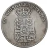 Dinamarca (1820-1839) 13pcs cópia de moedas prateadas