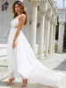 Party Dresses White Tulle Wedding Party Dresses for Women Lace Hollow Out Sexy Bridal Prom Gown Sweetheart Split A-Line Vestidos De Fiesta T230502