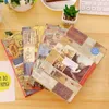 Ретро креативная студентка Kraft Diary Book иллюстрация ноутбука полноцветная страница