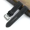 Watch Bands Vintage Strap Genuine Leather Silicone Watchband Bracelet Replacement For Watches Men Belts 20mm 22mm 24 Mm