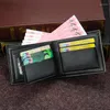 2023WALLETS MEN WALLET LEATHER BUSINESS FOLDABLE LUXURY BILLFOLD SLIM COWHIDE HOLDER INSEATS COIN PRUSES 2023 MEN'S PRUSE