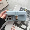 Crossbody strap litchee spannmål kuvert vogue telefonfodral för iPhone 14 13 12 11 pro max hållbar justerbar lanyard kort slot fast läder plånbok baksock stockbeständig