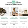 Toys Smart Interactive Cat Ball Ball USB Automatyczna samokrotna piłka toczy LED dla kota w koty koty zabawki ćwiczeń