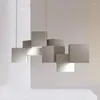 Ljuskronor nordiska magiska kub hängande lampor för vardagsrum järn pendent lampstudie bar inomhus pendelljus hem dekor ljusarmaturer