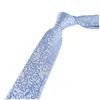 Bow Ties 8 cm Tie Jacquard Solid Color Yellow Blue White Pink Orange Slyckig bröllop gravata de luxo masculino blommor för män