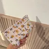 Cosmetic Bags Ins Floral Women Sweet Portable Makeup Storage Pouch Zipper Wash Bag Travel Bathroom Toiletries Cases Trendy Cute