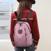 Factory sales ladies shoulder bag 7 colors Joker solid color Oxford leisure backpacks wear-resistant large-capacity travel backpack simple fashion handbag 5133#