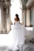 Parti Elbiseleri Mütevazı Tatlım Tül A-Line Gelinlik Omuz Kapalı Prenses Gelin Gowns Vestido de Noiva T230502