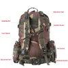 Sacs à dos 55L Sac extérieur étanche Sacs à dos pour hommes pour le camping Trekking Pêche Randonnée Chasse Armée Sac à dos Militaire Tactique Sac à dos J230502