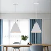 Lampes suspendues Nordic Industrial LED E27 Lumière Moderne Blanc Lampe Suspendue Home Improvement Room Cuisine Décor Vintage Luminaire