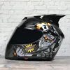 Motorcykelhjälmar Jiekai Full Face Double Lens Hjälm Man Women Moto Scooter Casco Capacete Raing for Dot