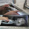 BBQ Tools Accessories Barbecue Grill Outdoor Steam Cleaning Brushes BBQ Cleaner Suitable For Charcoal Scraper Gas Accessories Cooking Kitchen Tool 230428