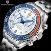 Wristwatches PAGANI DESIGN Multifunction Chronograph New Quartz Men's Top Brand Ceramic Bezel Sapphire Glass M Waterproof Wrist G230502