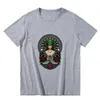 Camiseta masculina camiseta feminina camiseta retro vegetariana Harajuku Cool Girl Punk Clothing Top