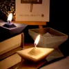 Doftande ljusstakarbåt silikonljus mögel diy aromaterapi gips prydnad doftande ljus mögel heminredning hand crafts gåvor z0418
