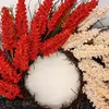 Dekoratif Çiçekler 4 Temmuz Çelenk Güzel Eşsiz Vatansever Dekorasyonlar Gururlu Kırmızı Beyaz Mavi Bahar Göster
