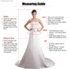 Платья для вечеринок русалка стройное свадебное платье для свадебного лука дизайн белый рукавиц возлюбленные vestidos de novia corte sirena 2023 свадебная свадьба T230502
