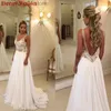 Robes de fête robe de mariée légère en dentelle vestide sans dos de novia de plage de mariage robe de fête robe de soirée mariée pour être T230502