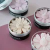Scented Candle Daisy Scented Candle Daisy Silicone Candle Mold Tinplate Aluminum Box for Candle Making Kit DIY Flower Handmade Candle Mold Z0418