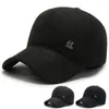 Cappellini da baseball Taglia regolabile Paraorecchie da uomo invernali Cappelli Cappellino snapback Plus Protezione per le orecchie da baseball in velluto caldo Sport casual