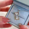 Chaînes 2023 mode délicat cristal sablier pendentif Long collier unisexe chandail chaîne Banquet bijoux accessoires cadeau