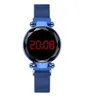 Polshorloges dames horloges kwarts horloge led studentenpaar elektronisch klok uur dames casual bewegingspols relogio