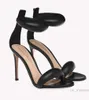 Sandały eleganckie markę bijoux skórzane sandały buty nagie czarne złote kobiety bąbelek z przodu pasek na wysokim obcasie impreza ślub luksusowa dama spacerująca w EU35-43