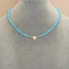 Pendentif Colliers D'été Bijoux De Mode Pour Les Femmes Adolescente À La Main Cadeau En Acier Inoxydable Chaîne Star Surfer Sautoirs Collier