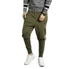 Herenbroek mannen joggers broek zweetbroek uit het versleten mager past actief potlood casual mode slanke pasvorm