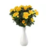 Decorative Flowers Azaleas High Imitation Flower Bouquet Peony Home Furnishings Simulation