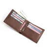 Portefeuilles Portefeuille personnalisé Cadeau Hommes / Fils / Lui / Mari / Petit-fils Vintage Haute Qualité Pu Cuir Petit Porte-monnaie Slim 2023