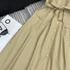 Temel gündelik elbiseler tasarımcı seksi elbise yemeği parti rüzgarlık metal düğmesi Anneler Günü doğum günü hediyesi 1c0x